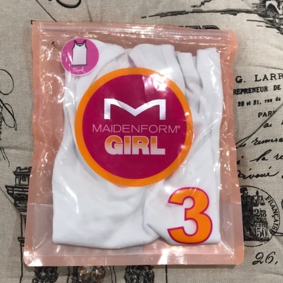 Maidenform Girl's 2-Pack Camisoles Set - Picture 2 of 3